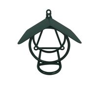Support pour mangeoire spécial pâtée en verre Nobby Pet Vert 12,5x13 cm
