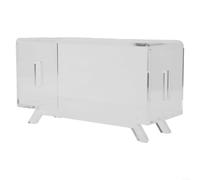 Support pour Marshall Emberton II en acrylique transparent - pour support de bureau haut de gamme - Plate-forme stable, esthétique moderne, équipement de studio à domicile (22 cm (transparent)