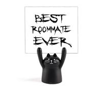 Support pour mémo avec chat noir avec inscription Best Roommate Ever Graduation Season