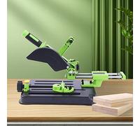 Support pour meuleuse d'angle de 100 à 125 mm, support de coupe, support d'angle, polisseuse, scie circulaire de table, barre de traction multifonctionnelle