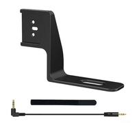 Support pour micro DJI pour appareil photo Insta360 X5 - Support robuste en alliage d'aluminium - Idéal pour les balados et les entretiens - Design compact de 68 mm