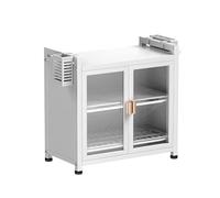 Support pour Micro-Ondes avec égouttoir à Vaisselle et Armoire de Rangement de Cuisine - Solution Gain de Place pour l'organisation du Plan de Travail et des ustensiles de Cuisine