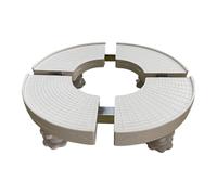 Support pour mini réfrigérateur - Base réglable de 37 à 53 cm | support anti-vibration, élévateur pour appareils en acier inoxydable | Dortoirs, buanderies, cuisines, bureaux, plates-formes
