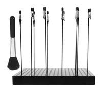 Support pour Modèle Miniature Noir , Base de Peinture à Pince Crocodile