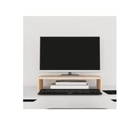 Support pour moniteur 50x27x10 cm Bois de pin solide 813944