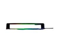 - Support pour moniteur - aluminum, with 4-port hub - bureau - chroma