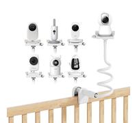 Support pour Moniteur Bébé GHB,Support Universel Flexible pour Babyphone HelloBaby,Support Accessoires pour Babyphone Philips Avent/Vtech/Momcozy/Boifun/Babystar/Jeeber,Clip pour téléphone Portable