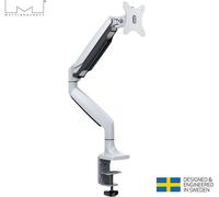 Support pour moniteur de table, Multibras à gaz MB-7079, 15"-30", max.9kg, blanc