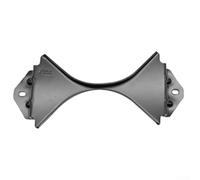 Support pour moto Acier Inoxydable Résistant Support pour moto | Design semi-circulaire poli, bords arrondis sûrs, fixation stable tuyau échappement, idéal atelier mécanique, montage rapide