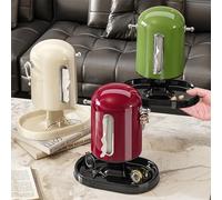 Support Pour Mouchoirs Avec Plateau De Rangement - Organisateur Multifonctionnel Pour Salon/chambre Distributeur Sans Encombrement Recharge Facile Plastique Brillant Durable(Red)