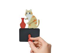 Support pour moustache de chat - Aimant de réfrigérateur 3D pour la maison, le bureau, la cuisine, le dortoir, le tableau blanc, le casier, l'appartement ou les collectionneurs