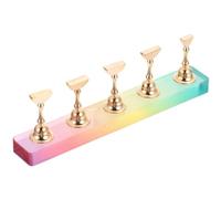 Support pour Nail Art en Acrylique, Présentoir D’entraînement | Fixation Facile, Léger et Peu Encombrant, Écoles et Salons, Pratique pour Techniques de Décoration