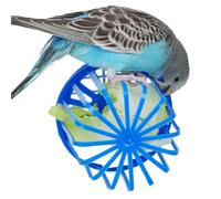 Support pour nourriture pour oiseau : lit avec support pour élevage de 2,56 x 2,56 x 2,95 pouces, appareil de style de vie sain ultra léger de 20 g, pour exercices Colg