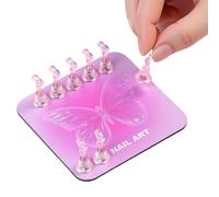Support pour ongles Press On | Pour exposition d'outils de peinture et