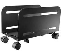 Support pour Ordinateur de Bureau Support PC avec Roues Protège de la Poussière et de la Saleté - pour la Maison et Le Bureau