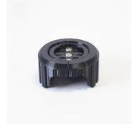 Support pour ordinateur de vélo 51 x 26 mm - Léger et pliable - En plastique - Fixation sécurisée - Design fin - Pour vélos Dahon - Jaune, noir, vert, bleu, violet (noir)