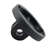 Support pour ordinateur de vélo Bryton pour GPS Wahoo | Support pour ordinateur, éclairage avant et caméra de sport, ABS pour accessoires de vélo, noir