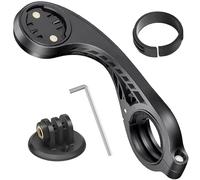 Support pour ordinateur de vélo, compatible avec GPS Garmin Edge, XOSS G/G+, iGPSPORT GPS - Support de guidon de vélo (25,4 mm 031,8 mm), support de caméra avant