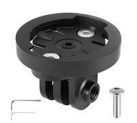 Support pour Ordinateur de vélo Gopro pour Garmin Universel Combo Adaptateur de Support Mâle de Caméra pour Garmin GPS Edge Entraxe 22-24mm pour Varia UT800 Phare Intelligent