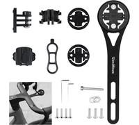 Support Pour Ordinateur De Vélo Intégré, Support De Vélo En Alliage D'Aluminium Out Front, Supports Pour Wahoo, Garmin, Bryton, Git, Caméras D'Action Et Lumière