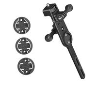 Support pour ordinateur de vélo pour caméra de sport - Assemblage simple - Fournit une capture vidéo fluide pendant que vous faites du vélo - Lien sur le guidon d'air