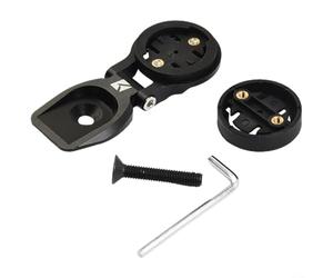 Support pour ordinateur de vélo pour Garmin Edge, en alliage d'aluminium, noir, pour Garmin, pour SYNCOS FRASER IC SL, SYNCROS Hixon Ic SL
