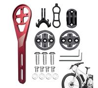 Support pour ordinateur de vélo | Support étendu pour guidon de vélo | Pour vélo, montagne, route, trajets en plein air, sports et caméra d'action