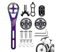 Support pour ordinateur de vélo - Support étendu pour vélo | Support pour guidon de vélo - pour vélo, montagne, route, trajets en plein air, sports et caméra d'action