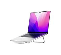 UGREEN Support Ordinateur Portable Ventilé en Aluminium 11 à 16 Pouces Laptop Stand Réglable Porte PC Portable Pliable Compatible avec MacBook Air Pro HP Dell ASUS MSI