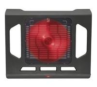Support pour ordinateur portable avec système de refroidissement Trust GXT220 Kuzo Noir Noir G