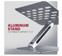 Support / réhausseur Axagon STND-LQ pour ordinateur portable 17.3" max (Argent)
