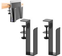 Support pour Ordinateur Portable Côtés De Table,Support De Rangement Latéral Réglable pour Ordinateur Portable Support De Bureau Suspendu pour Ipad Ordinateur Portable Macbook 0-45 Mm