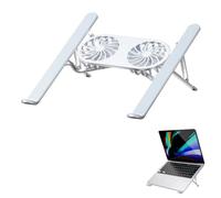 Support pour Ordinateur Portable, Coussin de Refroidissement pour Ordinateur Portable avec 2 Ventilateurs Silencieux Ports USB, Refroidisseur PC Portable, pour 10-15.6” Ordinateur Portable,Tablettes