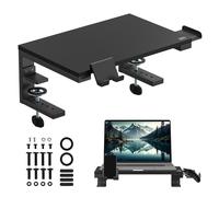 Support pour ordinateur portable/écran Ergo Office capacité de charge 20kg pour diag. 13-32" noir ER-303 B