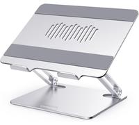 Support pour Ordinateur Portable,élévateur Ergonomique en Alliage d'aluminium pour Bureau,Support Ajustable Compatible avec Macbook Air/Pro,Dell,HP,Lenovo,Plus de 10-15.6"" Portables.[H17]