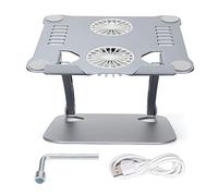 Support pour Ordinateur Portable en Alliage d'aluminium, Support Ergonomique et Robuste pour Ordinateur Portable Pliable pour Ordinateurs Portables de 10 à 17,3 Pouces pour Le