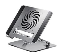 Support pour ordinateur portable - Hauteur réglable - Pliable - Support de refroidissement pour ordinateur portable - Pour tablette, ordinateur portable, imprimante, canapé, table, lit, voyage, bureau