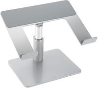- Support Pour Ordinateur Portable Jusqu'À 16"",Hauteur & Angle Réglables,Design Ouvert Pour La Ventilation,Espace De Rangement & Patins Antidérapants(K50424Ww)