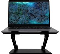 Support Pour Ordinateur Portable Konsol-Pliable-Angle Réglable-Alliage D'Aluminium-Léger Et Durable-Compatible Avec Macbook Pro/Surface Pro/Hp-Noir