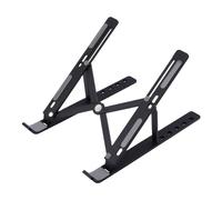 Support pour ordinateur portable pliable et réglable Noir