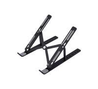 Support pour ordinateur portable pliable et réglable Noir