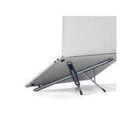 Support pour Ordinateur Portable Pliable Fold Stand X Pro Structure Croisée Forcell Gris