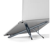 Support pour Ordinateur Portable Pliable Fold Stand X Pro Structure Croisée Forcell Gris