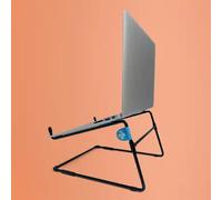 R-Go Support pour ordinateur portable Steel Office - Support pour ordinateur portable - capacité de charge de 5 kg - 10" - 22" - noir