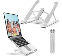 Support pour ordinateur portable réglable, construction robuste, rangement facile, design pratique. Construction durable pour une posture saine,