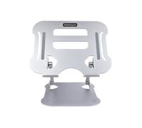 StarTech.com Support de Bureau pour Ordinateur Portable - Support Ergonomique Pliable pour PC Portable - Socle/Pupitre/Réhausseur Incliné pour PC portable, Supporte Jusqu'à 10kg - Socle Ventilé PC Portable