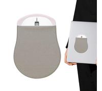 Support pour ordinateur portable | Support adhésif réutilisable pour ordinateur portable à coller, pochette élastique fine pour sans fil, câbles, écouteurs