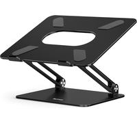 Support pour Ordinateur Portable,Support de Refroidissement à Sable Multi-Angle,Compatible avec MacBook Pro/Air et Ordinateurs Portables (10-17 Pouces)(Noir)