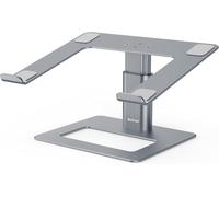 Support Pour Ordinateur Portable, Support Ergonomique Pour Ordinateur Portable Réglable En Hauteur, Support Pc Portable Compatible Avec Macbook Pro/Air, Dell, Hp, Acer De 10 À 17''-Gris