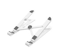 Support pour ordinateur portable - Vention - Blanc - Ergonomique - Pliable - Antidérapant - Compatibilité universelle